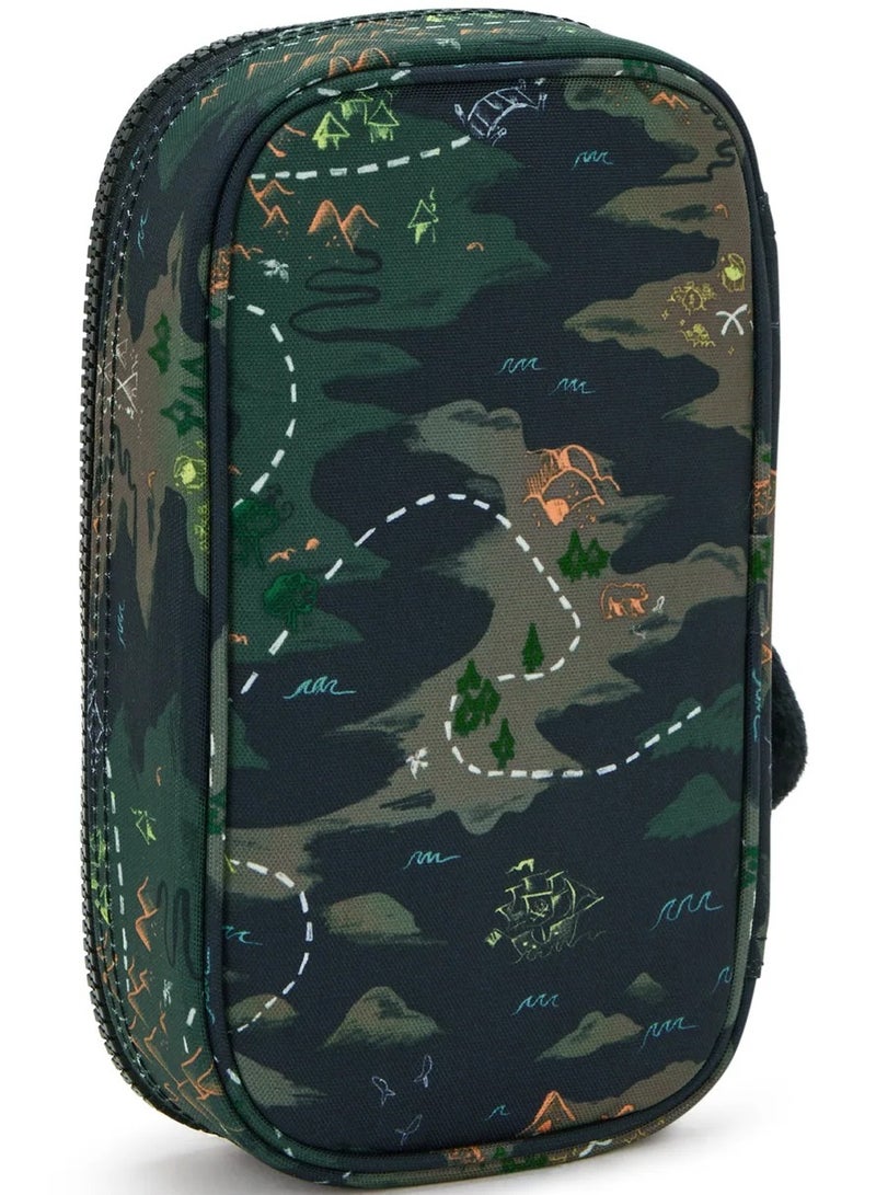 kipling 50 Pens Medium Unisex Pencase - Camo Treasure - Image 2